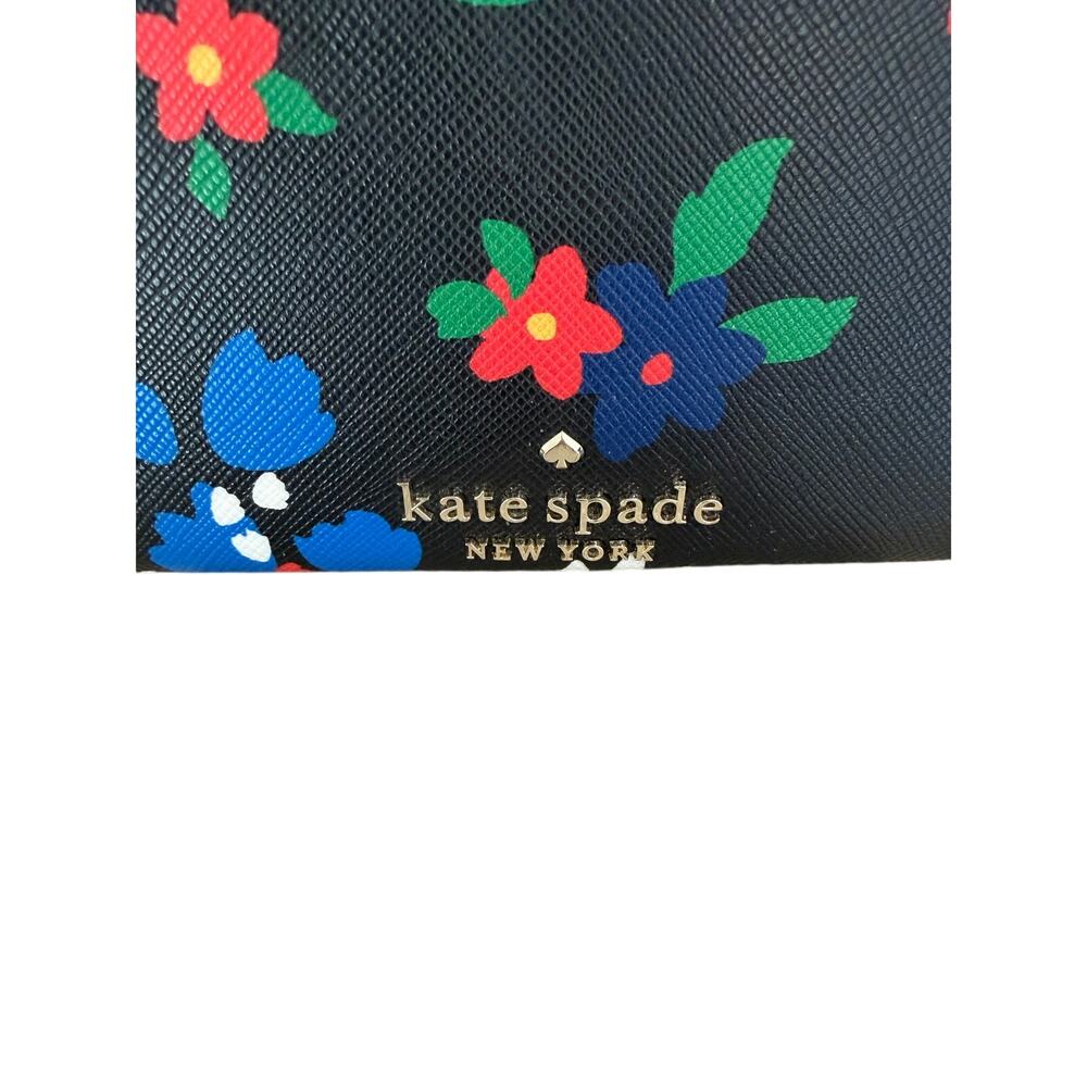 NWOT Kate Spade New York Staci Medium Double Zip Wristlet Sailing Floral - Picture 2 of 9